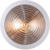 Plafonnier moderne en PVC blanc Ø27 cm Hana
