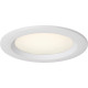 Spot moderne en aluminium blanc LED Ø9 cm Hazel