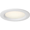 Spot moderne en aluminium blanc LED Ø9 cm Hazel