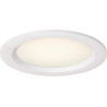 Spot moderne en aluminium blanc LED Ø10,8 cm Hazel