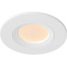 Spot moderne LED en aluminium blanc Ø8,6 cm Hargon