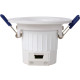 Spot moderne LED en aluminium blanc Ø8,6 cm Hargon