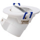 Spot moderne LED en aluminium blanc Ø8,6 cm Hargon