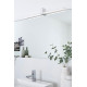 Applique moderne en aluminium blanc 2 LED 3W Ø1,6 cm Hedwige