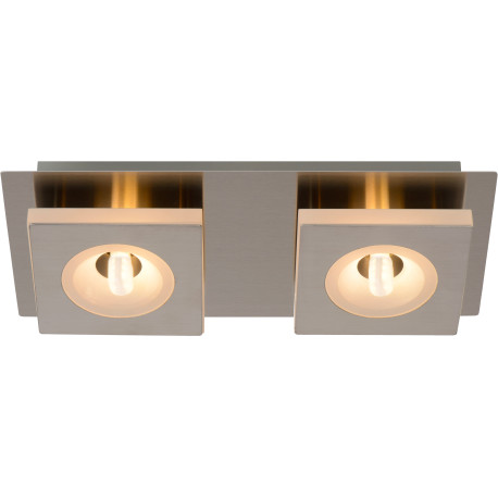 Spot moderne en métal chromé 2 LED Hazel