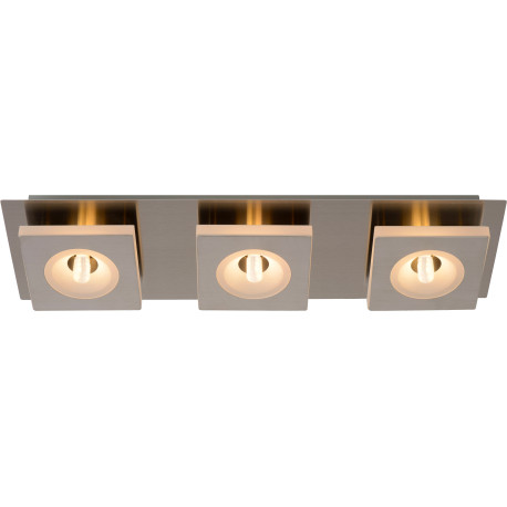 Spot moderne en métal chromé 3 LED Hazel