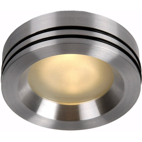 Spot moderne encastrable en aluminium chromé Ø8,8 cm Gaïl