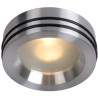 Spot moderne encastrable en aluminium chromé Ø7,2 cm Gaïl