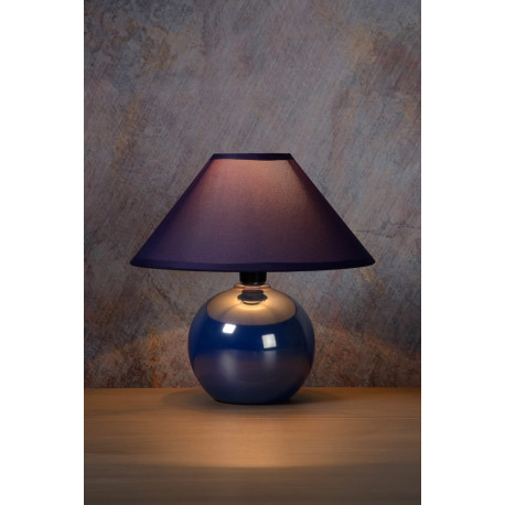 Lampes bleus en céramique pour la maison