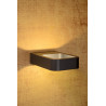 Applique moderne d'extérieur en aluminium noir LED Ilda