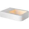 Applique moderne d'extérieur en aluminium blanc LED Ilda