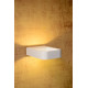 Applique moderne d'extérieur en aluminium blanc LED Ilda