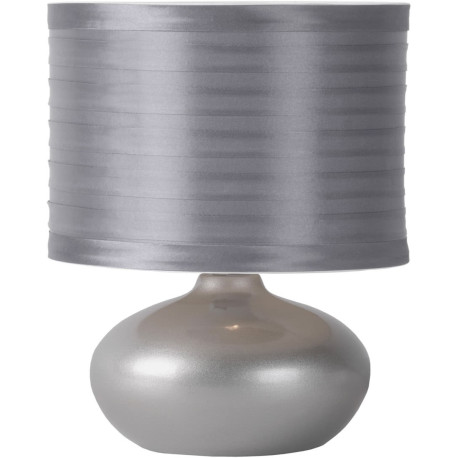 Lampe de chevet classique en céramique argenté Comix