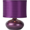 Lampe de chevet classique en céramique mauve Comix