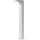Borne moderne extérieure en aluminium blanc LED Kalio