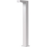 Borne moderne extérieure en aluminium blanc LED Kalio