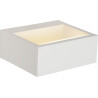 Applique moderne extérieure en aluminium blanc LED Kamen