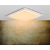 Plafonnier moderne d'extérieur en aluminium blanc LED Karel
