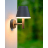 Applique moderne d'extérieur aluminium noir LED Kay