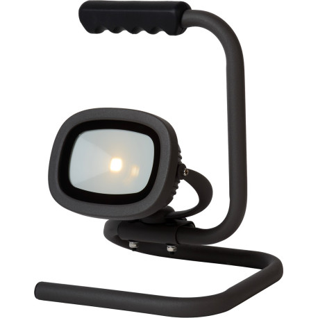 Projecteur portable extérieur en aluminium noir LED Keoni