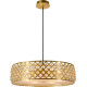 Suspension classique métal doré Ø50 cm Laud