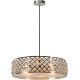 Suspension classique métal chromé Ø50 cm Laud