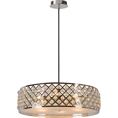 Suspension classique métal chromé Ø50 cm Laud
