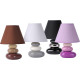 Lampe de table contemporaine céramique mauve Galet