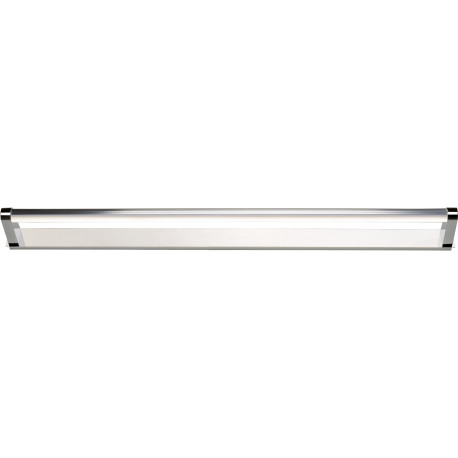 Applique moderne aluminium chromé 90 cm LED Naud