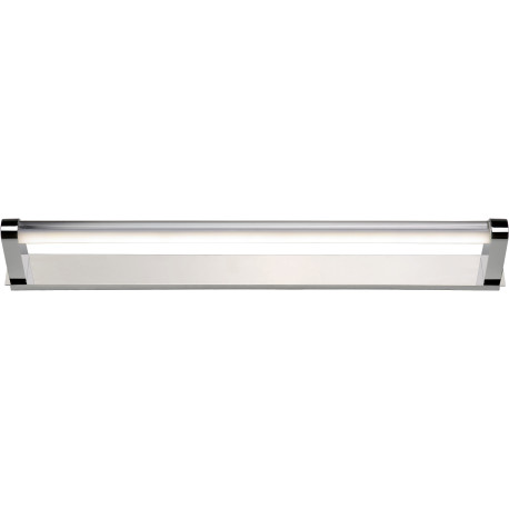 Applique moderne aluminium chromé 60 cm LED Naud
