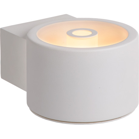 Applique moderne en métal blanc LED Naeva