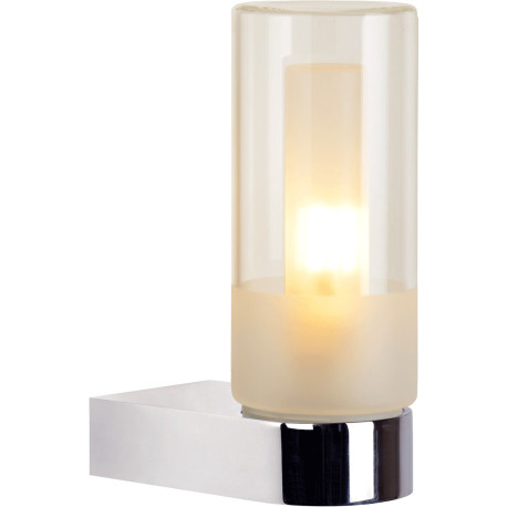 Applique moderne aluminium et verre Ober