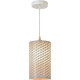 Suspension moderne en métal blanc Olaf