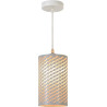 Suspension moderne en métal blanc Olaf
