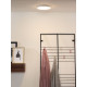 Plafonnier moderne en plastique blanc LED Ø25 cm Olier