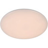 Plafonnier moderne en plastique blanc Ø40 cm Olier