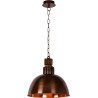 Suspension style industriel métal cuivré Ø35 cm Odon