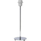 Lampe à poser moderne en métal chromé H40 cm Odoric