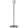 Lampe à poser moderne en métal chromé dépoli H40 cm Odoric