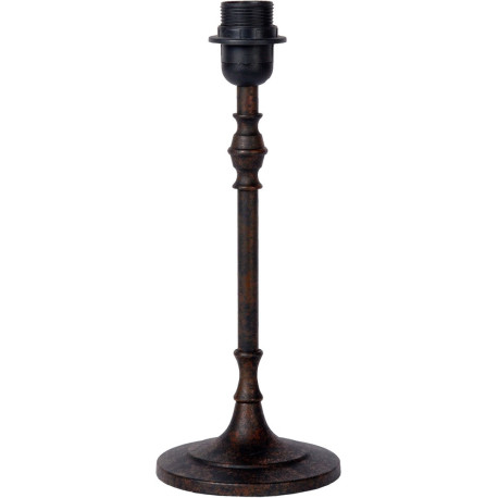 Lampe à poser moderne en métal rouillé H35 cm Odoric