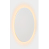 Applique moderne aluminium blanc LED Ø25 cm Oïhana