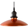 Suspension vintage en métal cuivré Ø25 cm Pascau