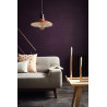Suspension vintage en métal cuivré Ø25 cm Pascau