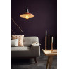 Suspension vintage en métal cuivré Ø25 cm Pascau