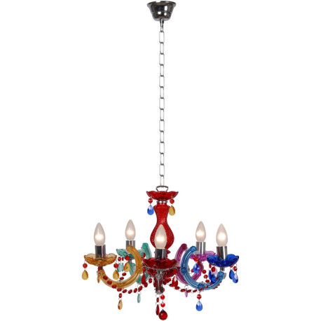 Lustre classique en acrylique multicolore Raban