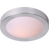 Plafonnier moderne aluminium pour salle de bain Ø27 Sabin