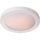 Plafonnier moderne aluminium blanc pour salle de bain Ø27 Sabin