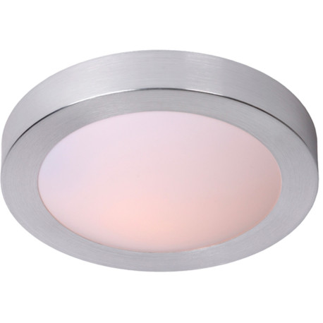 Plafonnier moderne aluminium pour salle de bain Ø35 Sabin