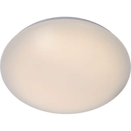 Plafonnier moderne en acier & acrylique blanc LED Ø36 cm Saby