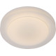 Plafonnier moderne en acrylique opalin LED Ø29 cm Sacha